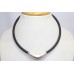 Unisex Necklace 925 Sterling Silver pendant with leather thread P 360